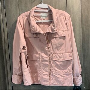 Women's Pink Utility Jacket